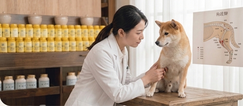 醫師與毛孩互動評估情境